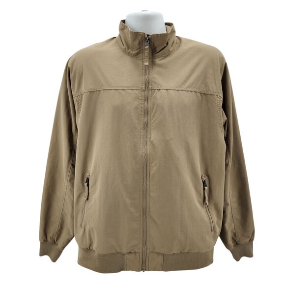 Duluth Trading Co Mens Medium Jacket Lightweight Grab Jacket Nylon Khaki Outdoor - Picture 10 of 10